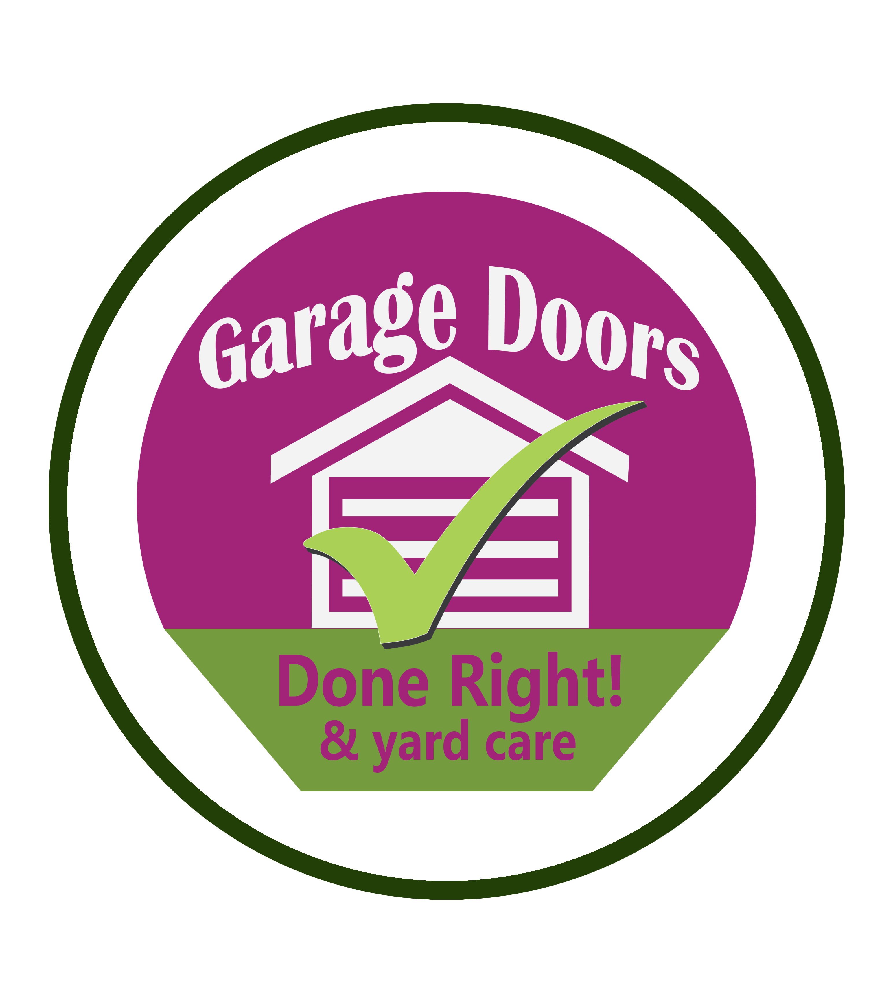 Garage Doors Done Right & Yard Care
